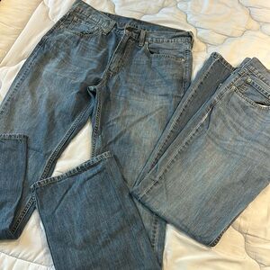 Men’s 527 Bootcut Levi Jeans Bundle 32 x 32